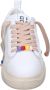 Gio+ Vintage Leren Dames Sneakers White Dames - Thumbnail 3