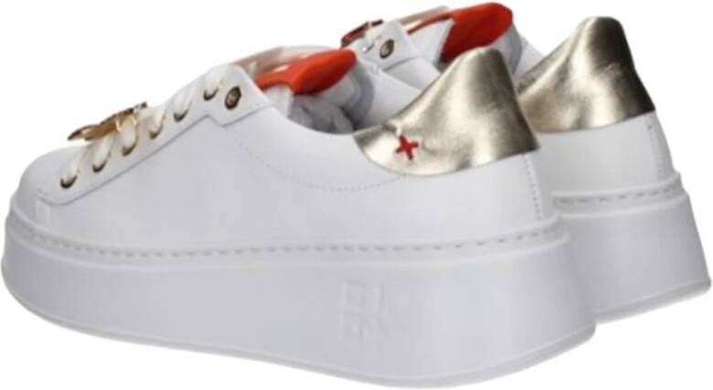 Gio+ Witte lage sneakers Pia140B