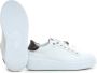 Gio+ Witte Multicolor Leren Sneaker met Juweeldetails White Dames - Thumbnail 2