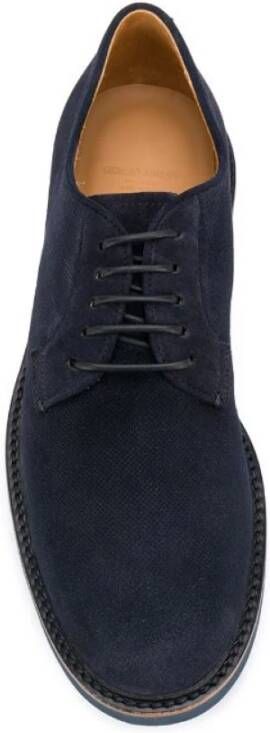 Giorgio Armani Casual Leren Formele Schoenen Multicolor