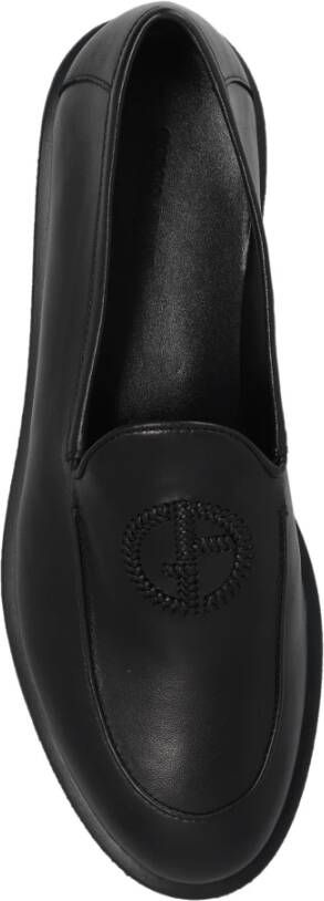 Giorgio Armani Leren loafers
