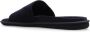 Giorgio Armani Leren slides met logo Blue Heren - Thumbnail 5