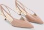 Giorgio Armani Platino Ballerina Schoenen Beige Dames - Thumbnail 7
