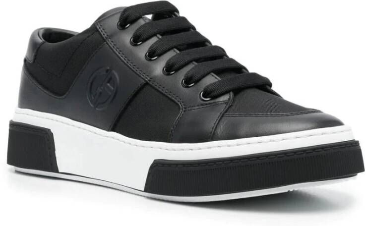 Giorgio Armani Witte Elegante Trainers Sneaker White Heren