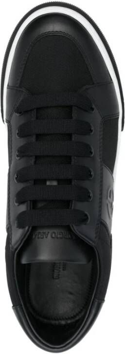 Giorgio Armani Witte Elegante Trainers Sneaker White Heren