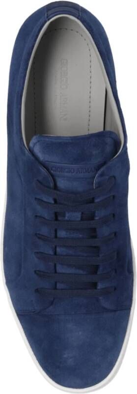 Giorgio Armani Sneakers Blauw Heren