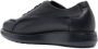 Giorgio Armani Blauwe Leren Casual Lage Hak Sneakers Blue Heren - Thumbnail 3