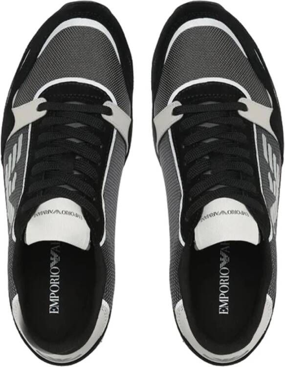 Giorgio Armani Sneakers Zwart Heren