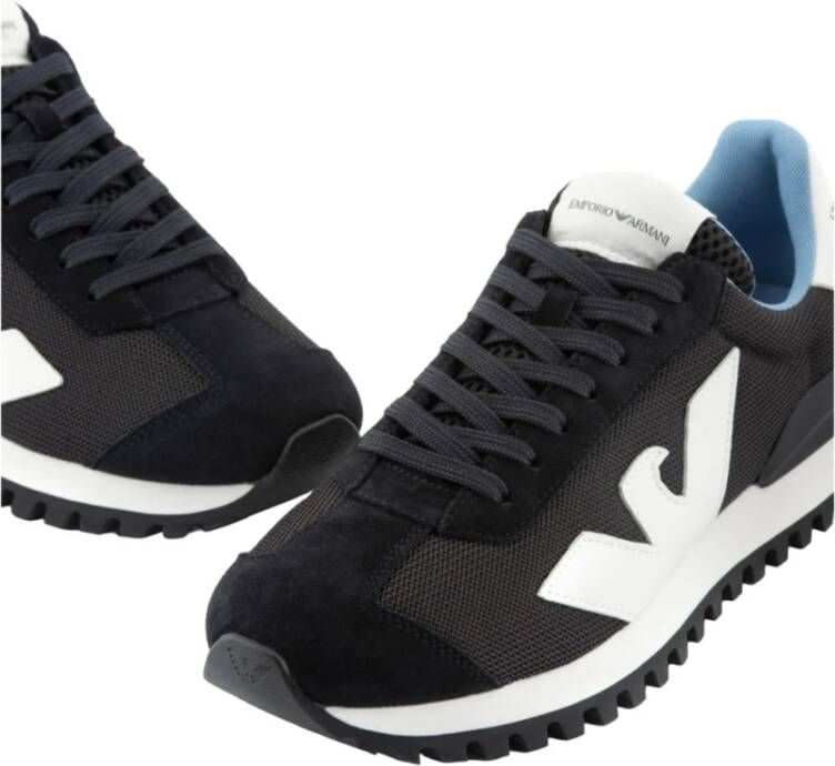 Giorgio Armani Sneakers Zwart Heren