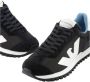 Giorgio Armani Zwarte casual textielen sneakers oor heren Black Heren - Thumbnail 3