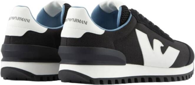 Giorgio Armani Sneakers Zwart Heren