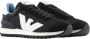 Giorgio Armani Zwarte casual textielen sneakers oor heren Black Heren - Thumbnail 5