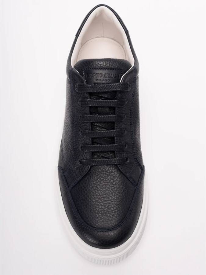 Giorgio Armani Sneakers Zwart Heren