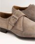 Giorgio Elegante suède schoenen met gesp Brown Heren - Thumbnail 4