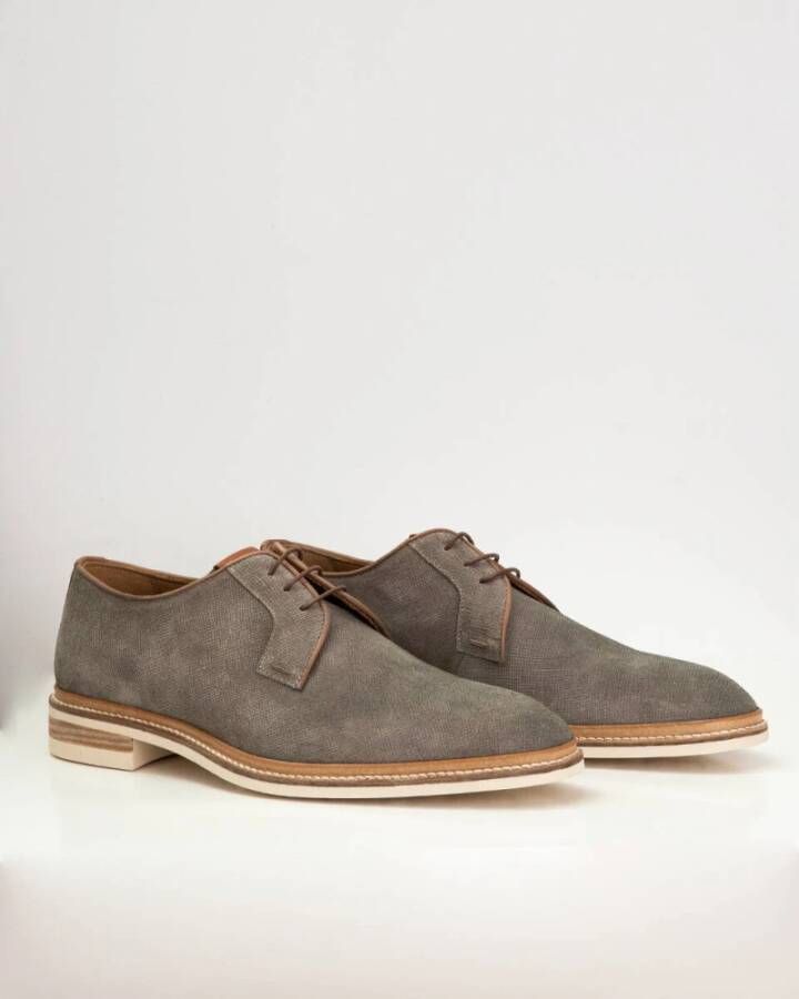 Giorgio Stijlvolle Veter Schoenen Brown Heren
