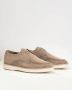 Giorgio Suede veterschoen met rubberen zool Beige Heren - Thumbnail 2