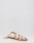 Gioseppo Beige Dames Sandalen Plat met Veters Beige Dames - Thumbnail 2