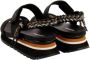 Gioseppo Stijlvolle Platte Sandalen voor Vrouwen Black Dames - Thumbnail 11