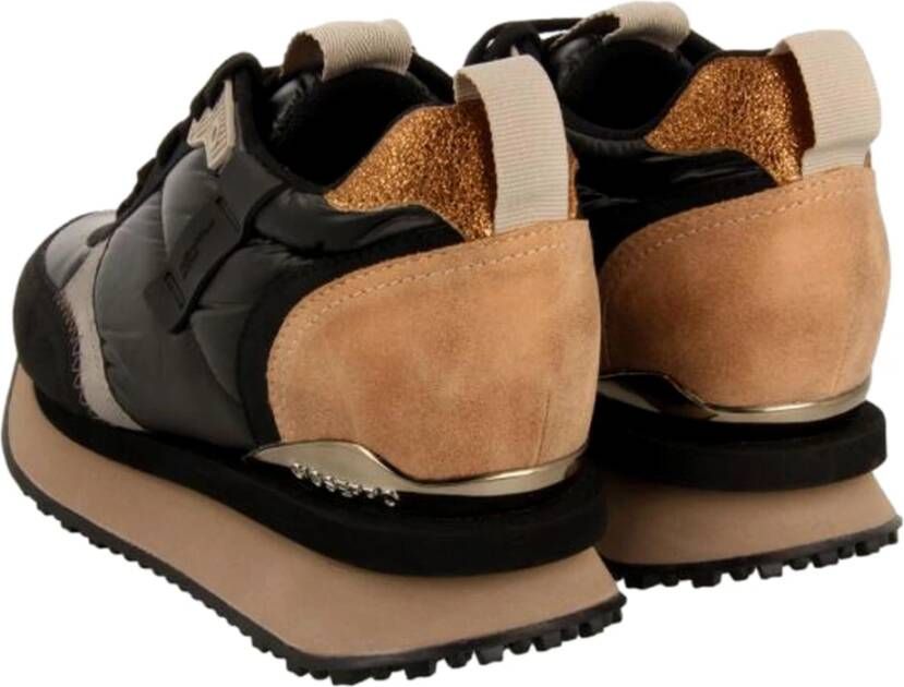 Gioseppo Dames Sleehak Sneakers Zwart Dames