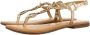 Gioseppo Flat Sandals Beige Dames - Thumbnail 4