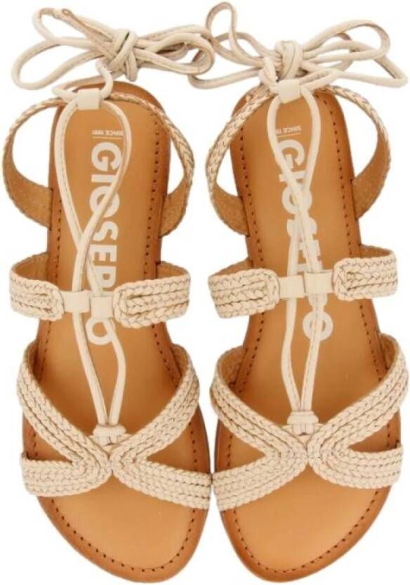 Gioseppo Flat Sandals Beige Dames