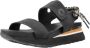 Gioseppo Stijlvolle Platte Sandalen voor Vrouwen Black Dames - Thumbnail 3