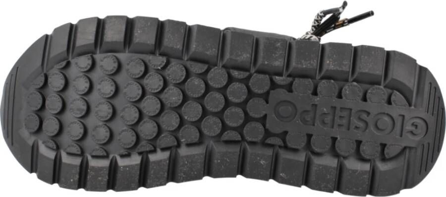 Gioseppo Stijlvolle Platte Sandalen voor Vrouwen Black Dames
