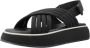 Gioseppo Stijlvolle Platte Sandalen voor Vrouwen Black Dames - Thumbnail 4
