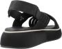 Gioseppo Flat Sandals Black Dames - Thumbnail 3