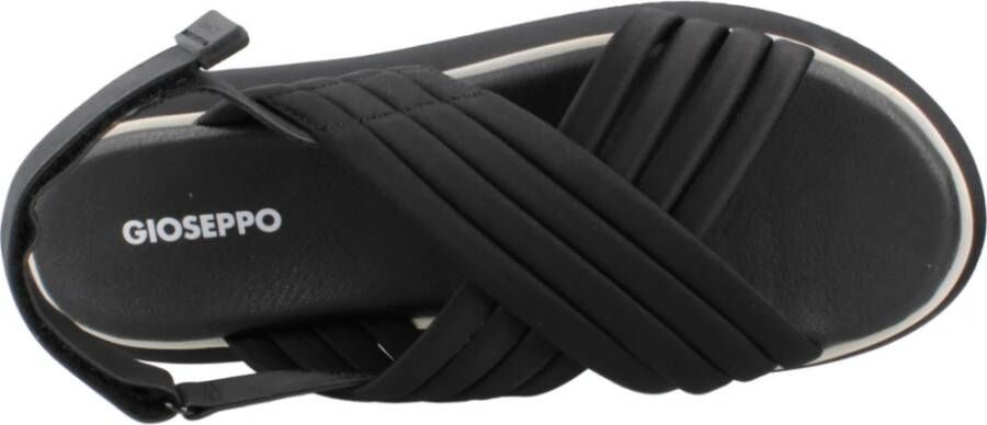 Gioseppo Flat Sandals Black Dames