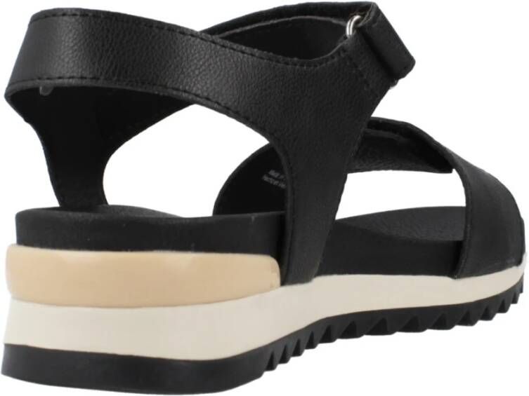 Gioseppo Flat Sandals Black Dames