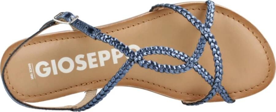 Gioseppo Stijlvolle Platte Sandalen voor Vrouwen White Dames