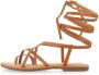 Gioseppo Flat Sandals Brown Dames - Thumbnail 3