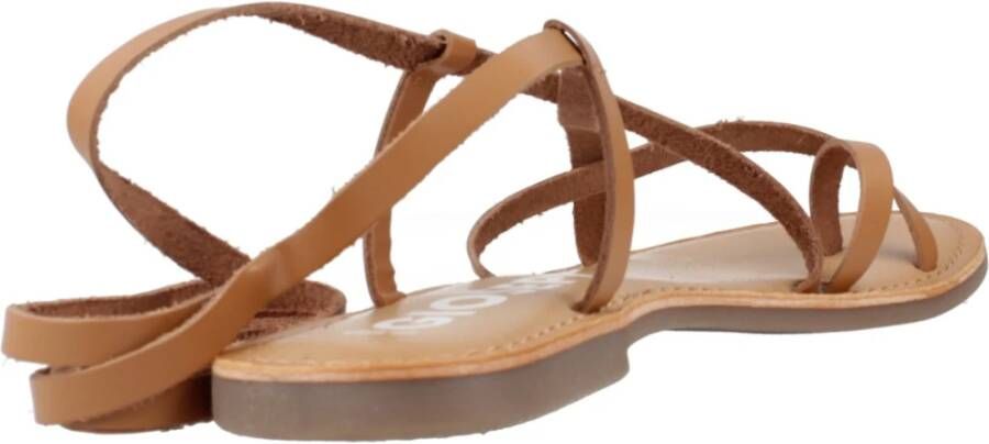 Gioseppo Flat Sandals Brown Dames