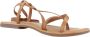 Gioseppo Stijlvolle Platte Sandalen Brown Dames - Thumbnail 7