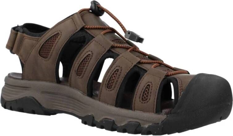 Gioseppo Flat Sandals Brown Heren