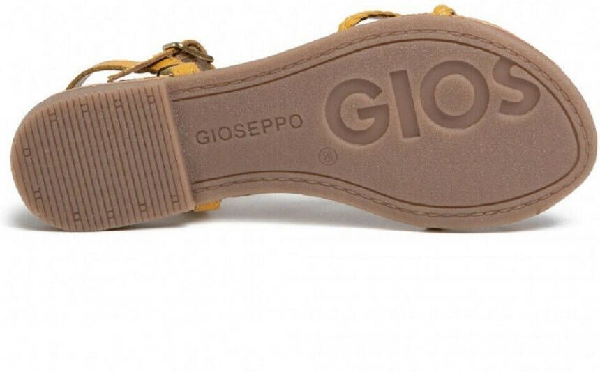 Gioseppo Platte sandalen Geel Dames