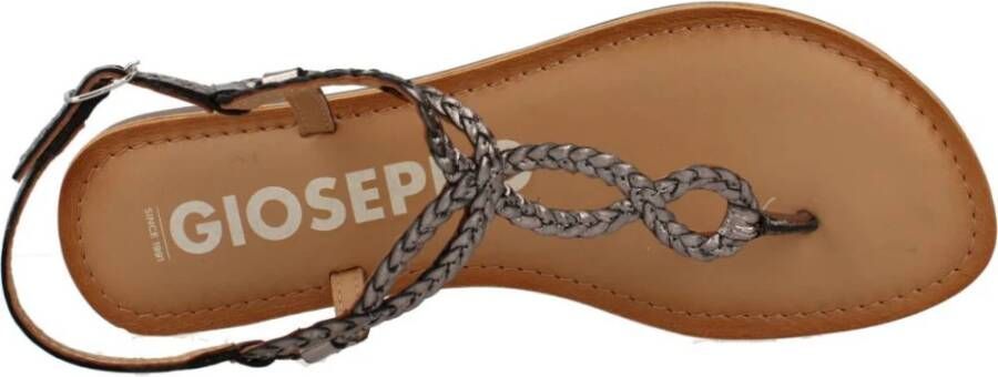 Gioseppo Stijlvolle Platte Sandalen voor Vrouwen Gray Dames
