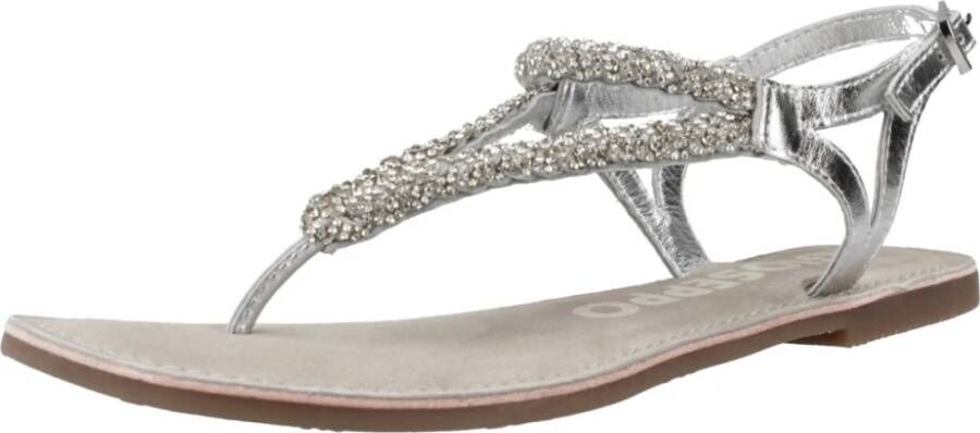 Gioseppo Flat Sandals Gray Dames