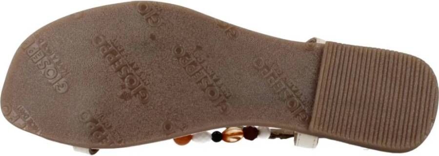 Gioseppo Stijlvolle platte sandalen voor vrouwen Black Dames