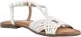Gioseppo Flat Sandals White Dames - Thumbnail 5