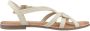 Gioseppo Stijlvolle Platte Sandalen voor Vrouwen White Dames - Thumbnail 6
