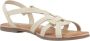 Gioseppo Flat Sandals White Dames - Thumbnail 5