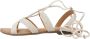 Gioseppo Stijlvolle Platte Sandalen voor Vrouwen White Dames - Thumbnail 5