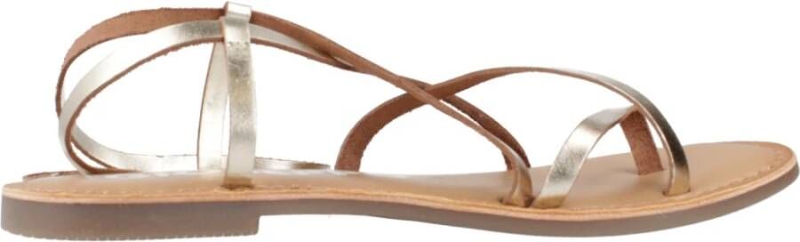 Gioseppo Stijlvolle Platte Sandalen Brown Dames