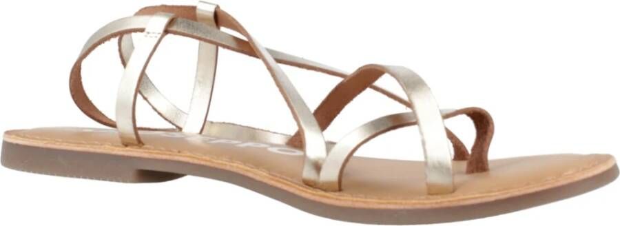 Gioseppo Stijlvolle Platte Sandalen Brown Dames