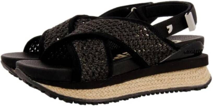 Gioseppo Flat Sandals Zwart Dames