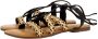 Gioseppo Flat Sandals Zwart Dames - Thumbnail 2