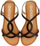 Gioseppo Flat Sandals Zwart Dames - Thumbnail 4