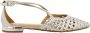 Gioseppo Gevlochten Leren Ballet Flats Gray Dames - Thumbnail 3